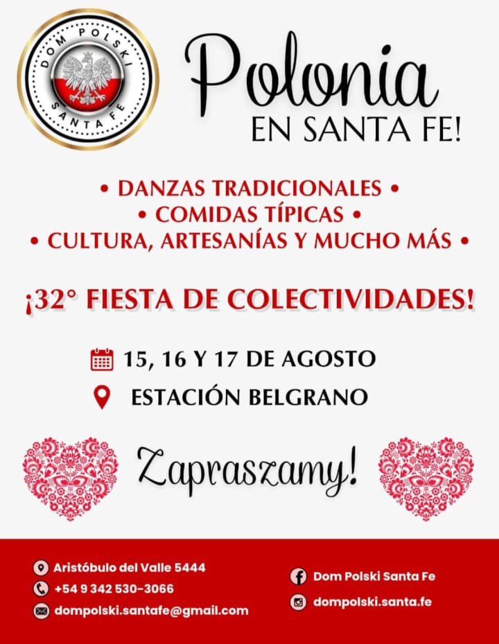 32° Edición de la Fiesta de las Colectividades de Santa Fe